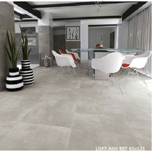 LOFT Ash Rettificato: Γκρι Ματ 61x121cm